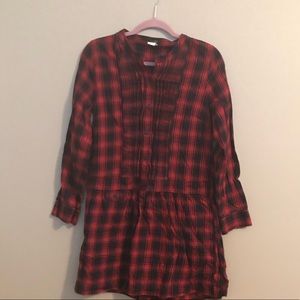 J Crew Plaid Dress Size 8